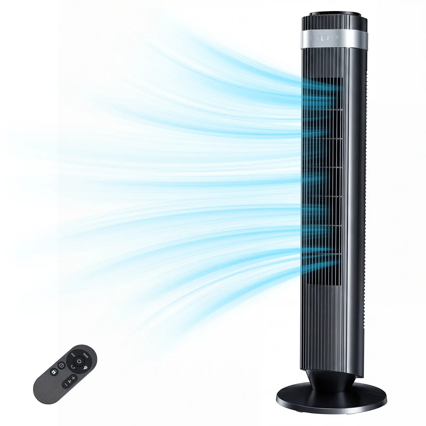 28dB Quiet Tower Fan for Bedroom, Floor Fan for Home & Office