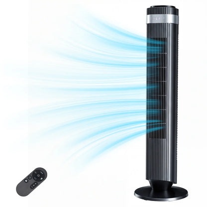 28dB Quiet Tower Fan for Bedroom, Floor Fan for Home & Office